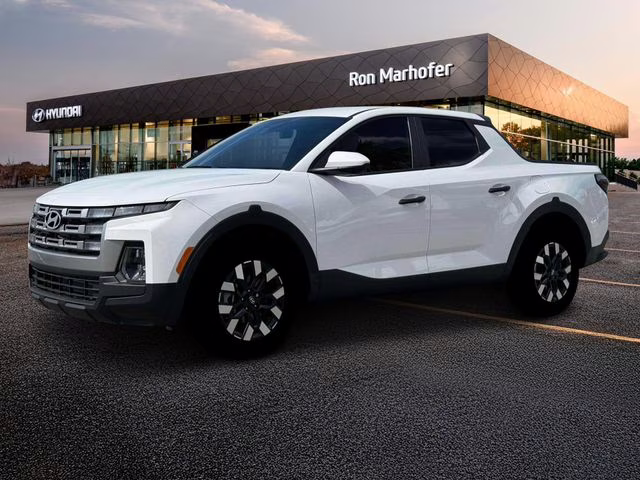 2026 Atlas White Hyundai Santa Cruz SE AWD Truck