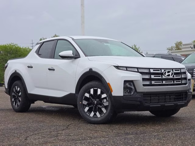 2026 Atlas White Hyundai Santa Cruz SE AWD Truck