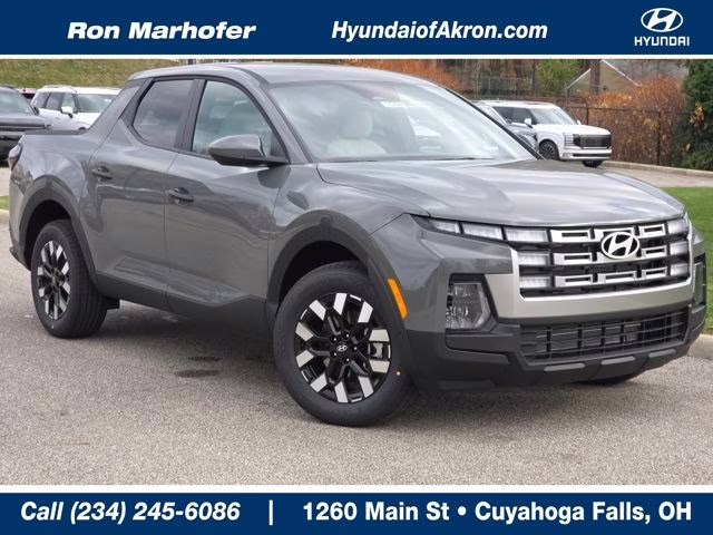 2026 Hampton Gray Hyundai Santa Cruz SE AWD Truck