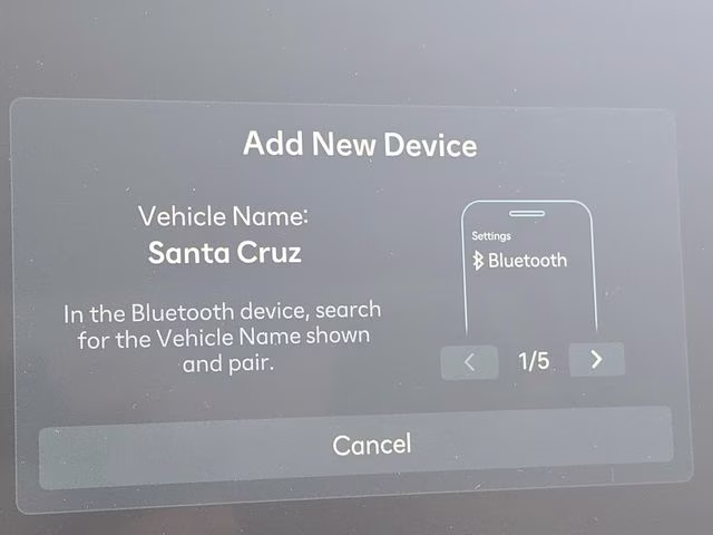 2026 Blue / Stone Hyundai Santa Cruz SEL AWD Truck