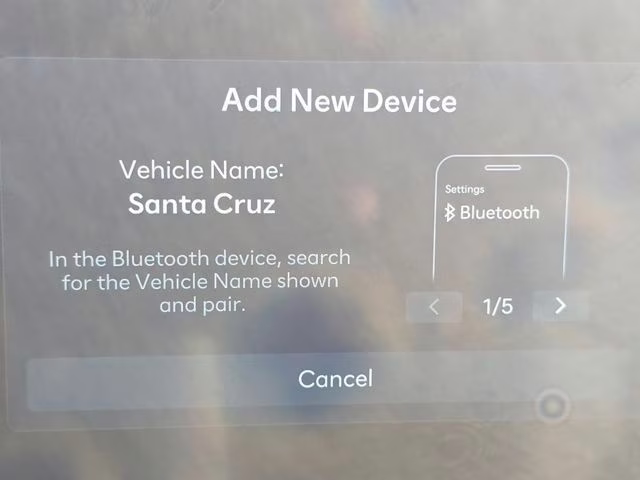 2026 Blue / Stone Hyundai Santa Cruz SEL AWD Truck