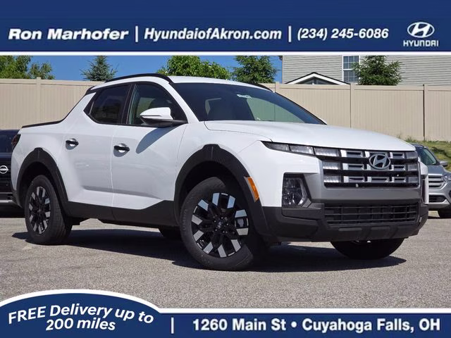 2026 Atlas White Hyundai Santa Cruz SEL AWD Truck