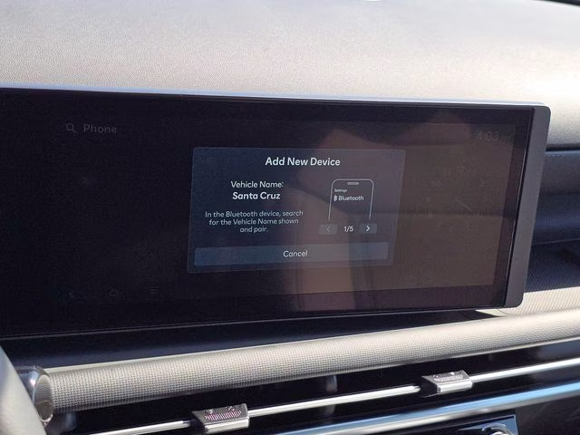 2026 Atlas White Hyundai Santa Cruz SEL AWD Truck