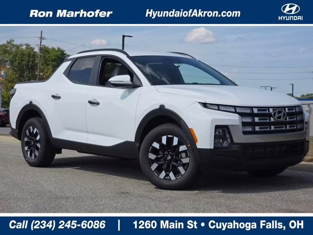 2026 Atlas White Hyundai Santa Cruz SEL AWD Truck