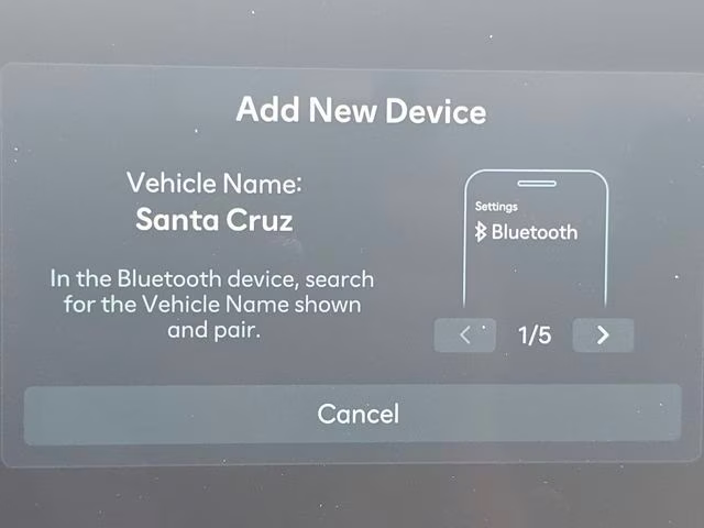 2026 Atlas White Hyundai Santa Cruz SEL AWD Truck