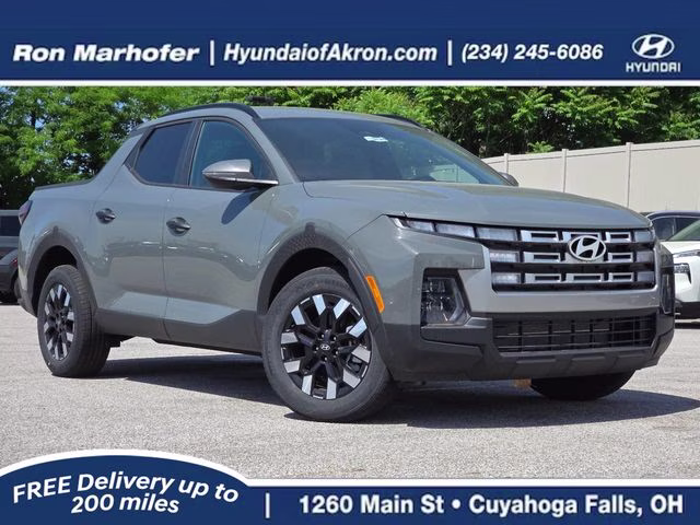 2026 Hampton Gray Hyundai Santa Cruz SEL AWD Truck