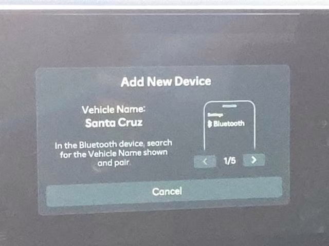 2026 Blue / Stone Hyundai Santa Cruz SEL AWD Truck
