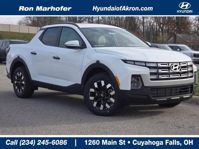 2026 Atlas White Hyundai Santa Cruz SEL AWD Truck