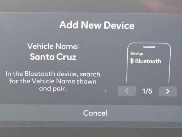 2026 Atlas White Hyundai Santa Cruz SEL AWD Truck