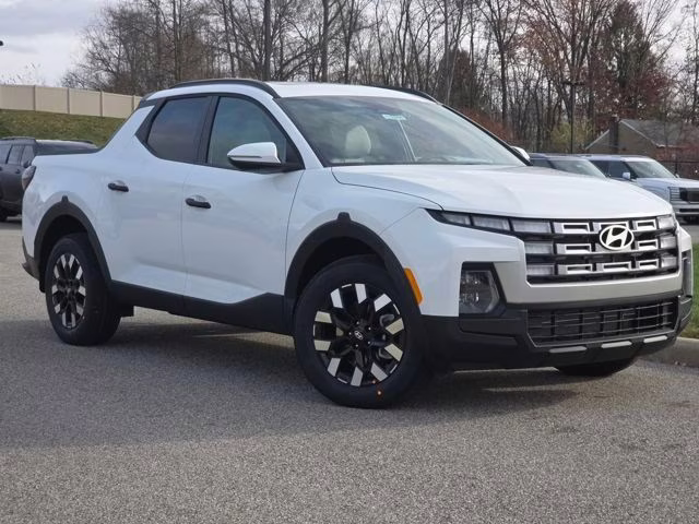 2026 Atlas White Hyundai Santa Cruz SEL AWD Truck