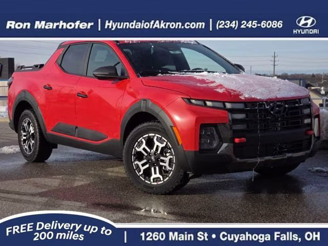 2026 Canyon Red Hyundai Santa Cruz XRT AWD Truck