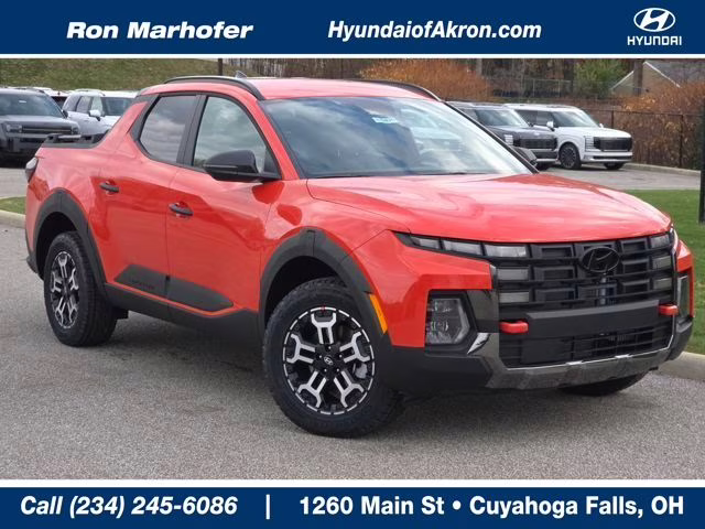 2026 Canyon Red Hyundai Santa Cruz XRT AWD Truck