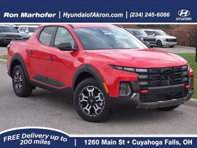 2026 Canyon Red Hyundai Santa Cruz XRT AWD Truck