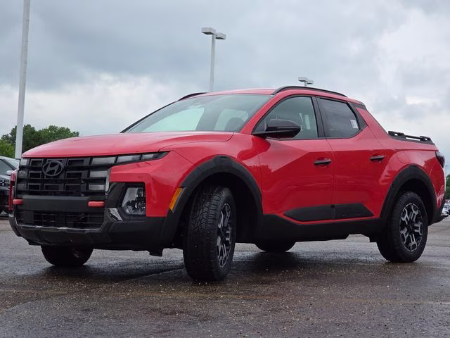 2026 Canyon Red Hyundai Santa Cruz XRT AWD Truck