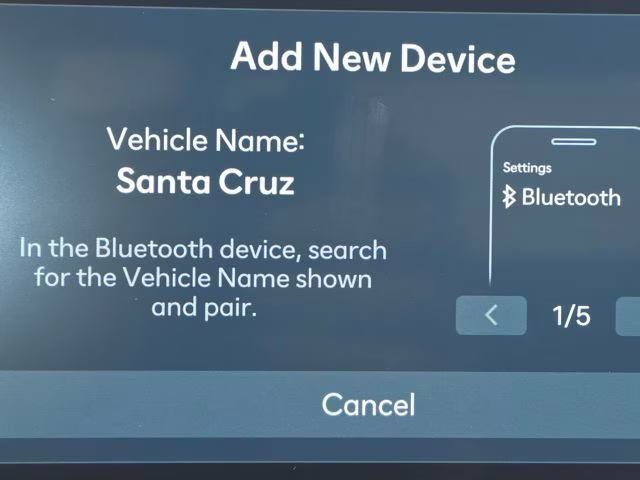 2026 Canyon Red Hyundai Santa Cruz XRT AWD Truck