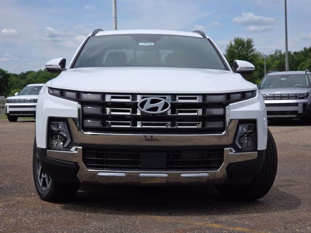 2026 Atlas White Hyundai Santa Cruz Limited AWD Truck