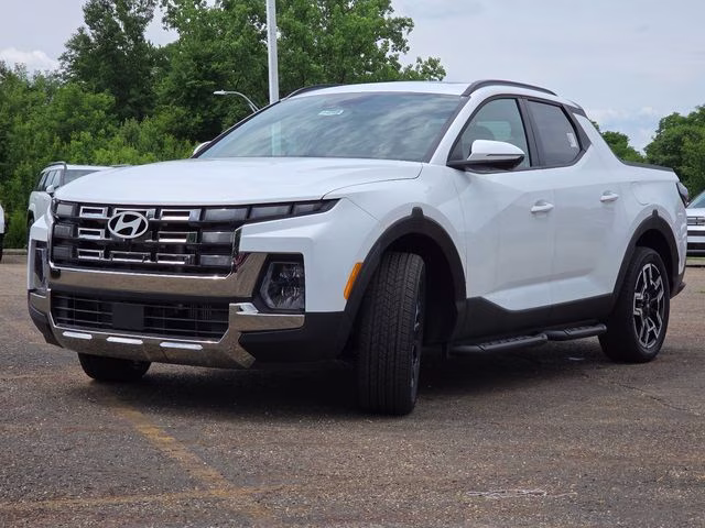 2026 Atlas White Hyundai Santa Cruz Limited AWD Truck
