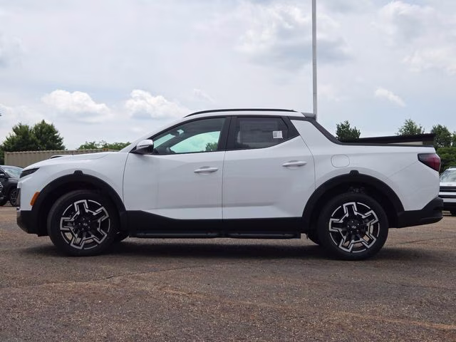 2026 Atlas White Hyundai Santa Cruz Limited AWD Truck