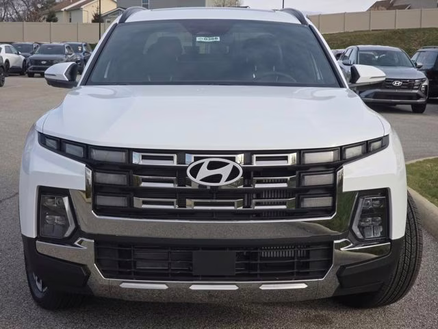 2026 Atlas White Hyundai Santa Cruz Limited AWD Truck