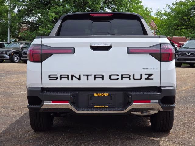 2026 Atlas White Hyundai Santa Cruz Limited AWD Truck