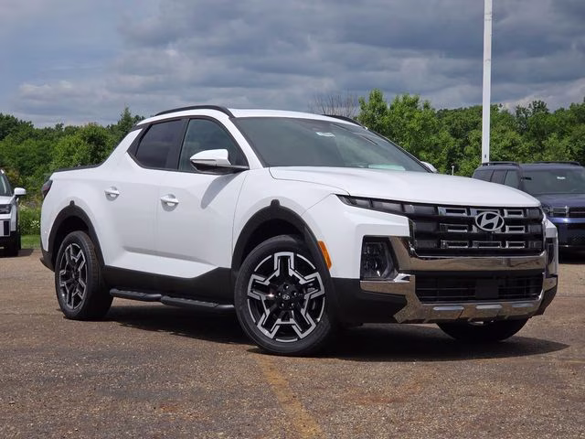 2026 Atlas White Hyundai Santa Cruz Limited AWD Truck