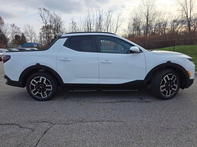 2026 Atlas White Hyundai Santa Cruz Limited AWD Truck
