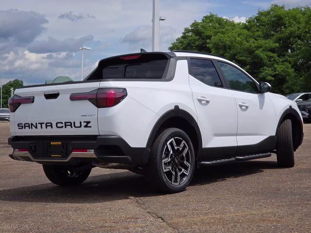 2026 Atlas White Hyundai Santa Cruz Limited AWD Truck