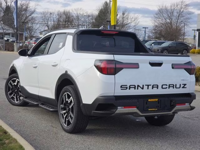 2026 Atlas White Hyundai Santa Cruz Limited AWD Truck