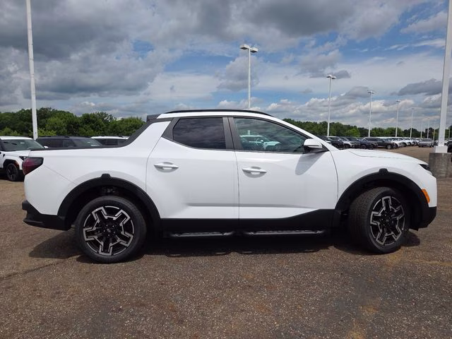 2026 Atlas White Hyundai Santa Cruz Limited AWD Truck