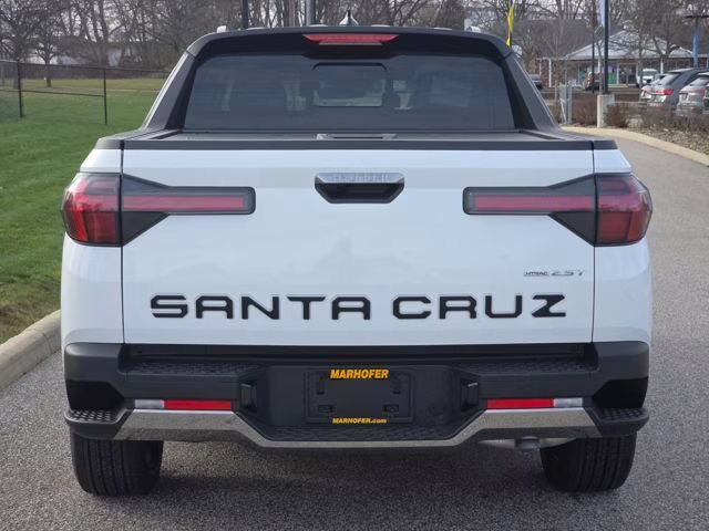 2026 Atlas White Hyundai Santa Cruz Limited AWD Truck