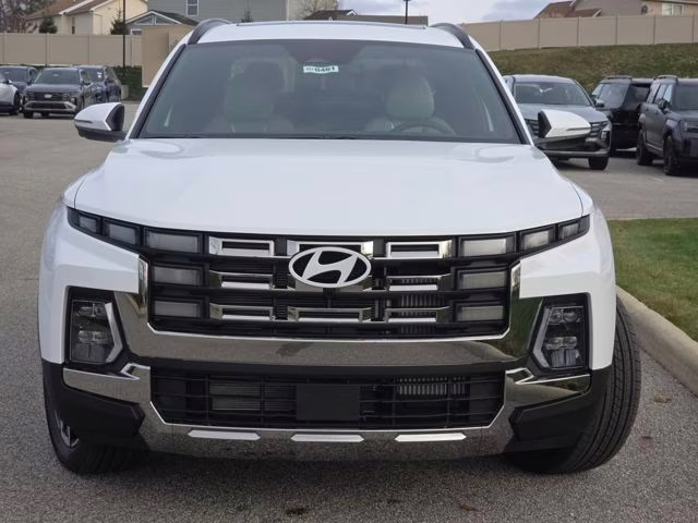 2026 Atlas White Hyundai Santa Cruz Limited AWD Truck