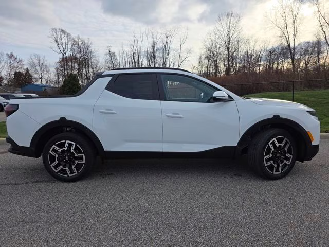 2026 Atlas White Hyundai Santa Cruz Limited AWD Truck