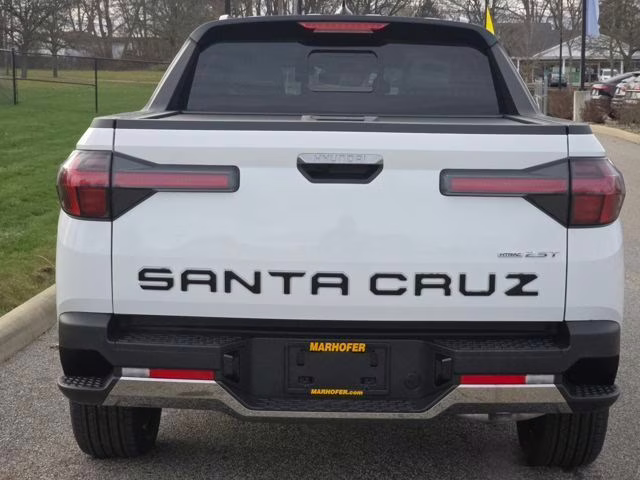 2026 Atlas White Hyundai Santa Cruz Limited AWD Truck