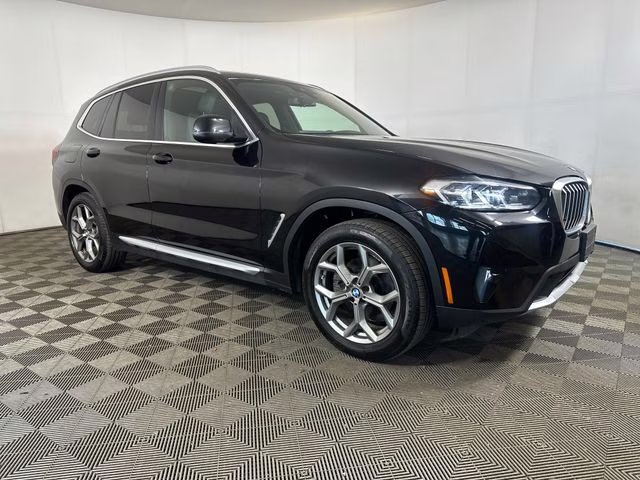 2022 Black Sapphire Metallic BMW X3 xDrive30i AWD SUV