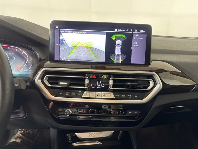 2022 Black Sapphire Metallic BMW X3 xDrive30i AWD SUV