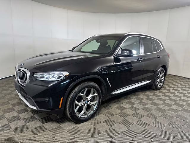 2022 Black Sapphire Metallic BMW X3 xDrive30i AWD SUV