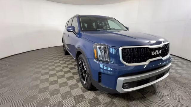 2023 Midnight Lake Blue Kia Telluride EX AWD SUV