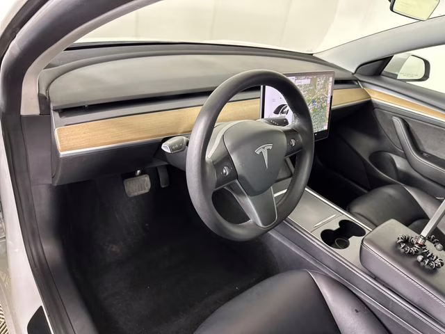 2021 Pearl White Multi-Coat Tesla Model 3 Long Range AWD Sedan