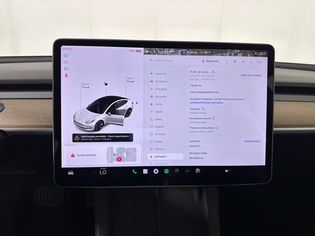 2021 Pearl White Multi-Coat Tesla Model 3 Long Range AWD Sedan