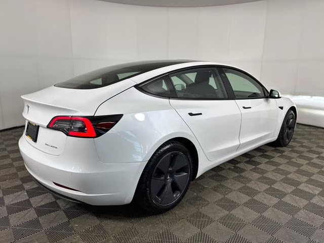2021 Pearl White Multi-Coat Tesla Model 3 Long Range AWD Sedan