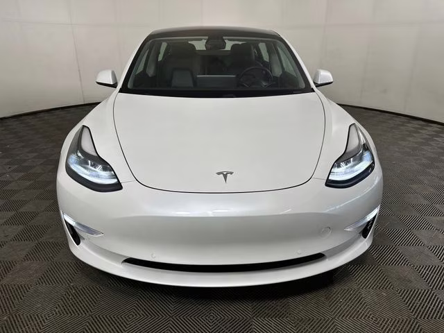 2021 Pearl White Multi-Coat Tesla Model 3 Long Range AWD Sedan