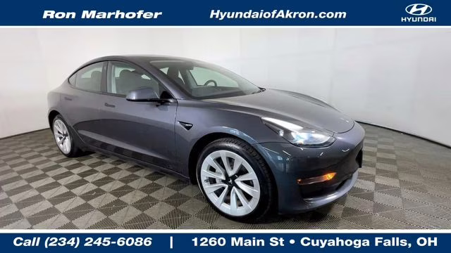 2023 Midnight Silver Metallic Tesla Model 3 Long Range AWD Sedan