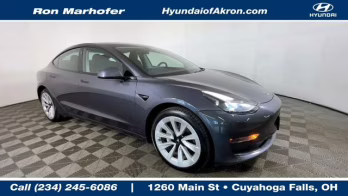 2023 Midnight Silver Metallic Tesla Model 3 Long Range AWD Sedan