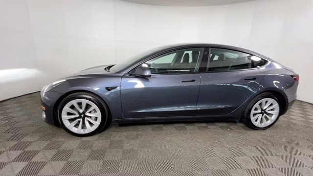 2023 Midnight Silver Metallic Tesla Model 3 Long Range AWD Sedan