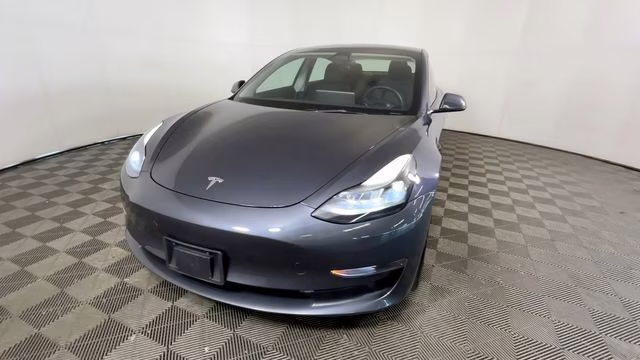 2023 Midnight Silver Metallic Tesla Model 3 Long Range AWD Sedan