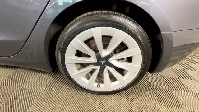 2023 Midnight Silver Metallic Tesla Model 3 Long Range AWD Sedan