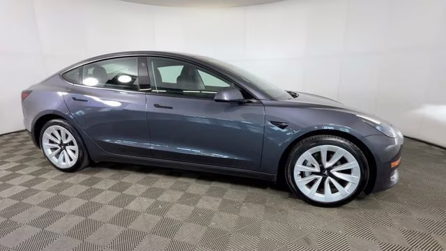 2023 Midnight Silver Metallic Tesla Model 3 Long Range AWD Sedan