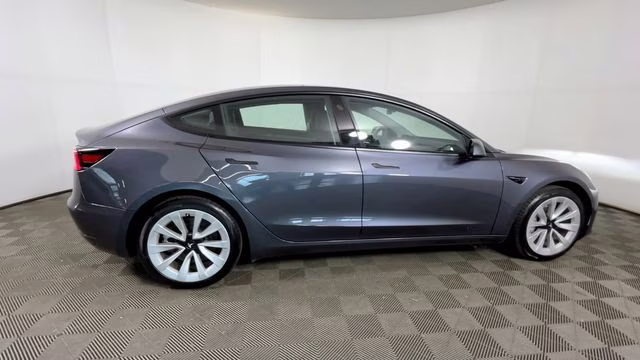 2023 Midnight Silver Metallic Tesla Model 3 Long Range AWD Sedan