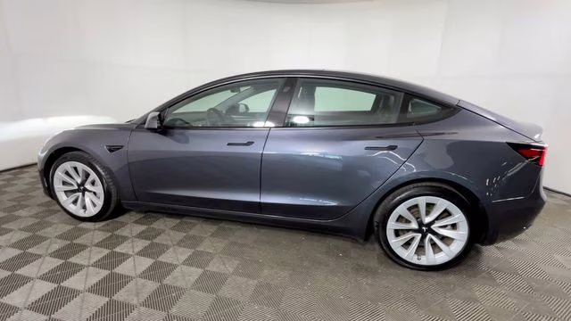 2023 Midnight Silver Metallic Tesla Model 3 Long Range AWD Sedan