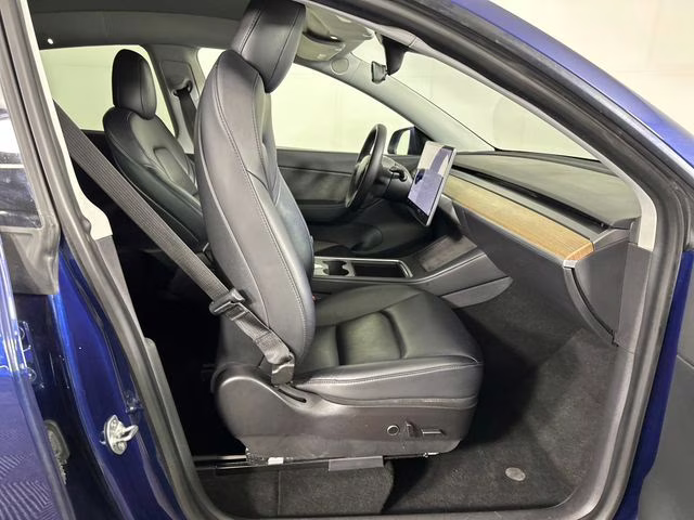 2021 Deep Blue Metallic Tesla Model Y Long Range AWD SUV